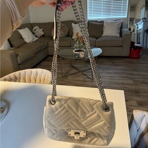 Michael Kors White Crossbody Bag